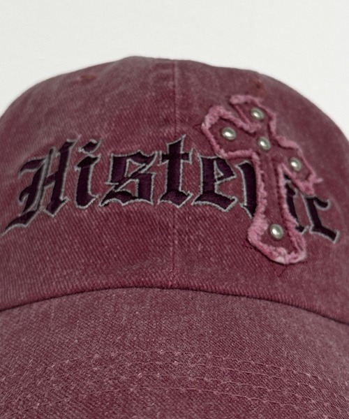 FOLLOWIN(フォロウィン)の「クロスモチーフ刺繍ロゴヴィンテージキャップ(キャップ・レディース・グレー/ベージュ/バーガンディー・FREE)」の13枚目の写真