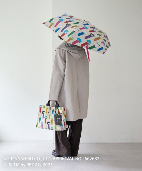 ear PAPILLONNER(イアパピヨネ)の「【はぴだんぶい×PEZ(ペッツ) ×ear】本革/カラビナ付きパス&キーケース(キーケース/キーアクセサリー・レディース・グレー/アイボリー/ブルー系その他・FREE)」の21枚目の写真