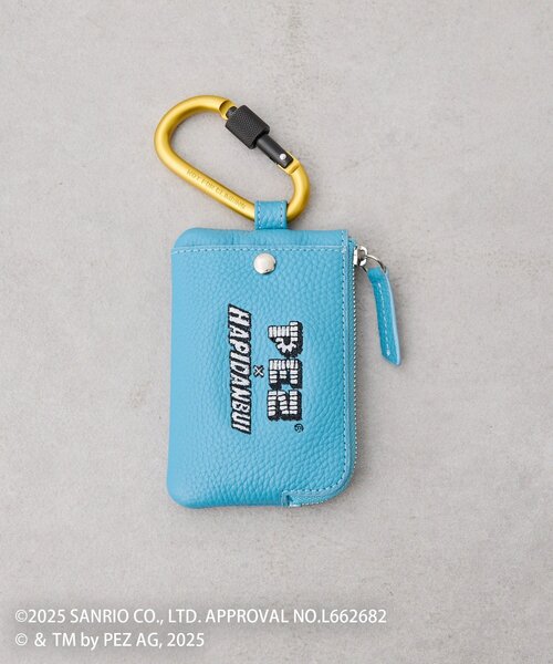 ear PAPILLONNER(イアパピヨネ)の「【はぴだんぶい×PEZ(ペッツ) ×ear】本革/カラビナ付きパス&キーケース(キーケース/キーアクセサリー・レディース・グレー/アイボリー/ブルー系その他・FREE)」の13枚目の写真