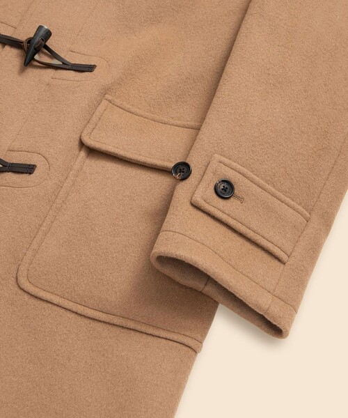 BROOKS BROTHERS(ブルックスブラザーズ)の「ウール ダブルフェイス ダッフルコート(ダッフルコート・メンズ・キャメル・LARGE/MEDIUM/SMALL)」の9枚目の写真