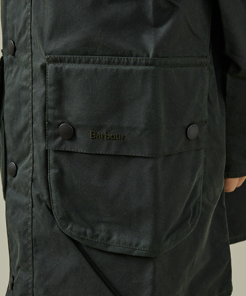 Barbour(バブアー)の「【Barbour / バブアー】SOLWAY / ソルウェイ ワックスジャケット オーバーサイズフィット/ユニセックス(ブルゾン・メンズ・セージグリーン/ブラック・38/40)」の10枚目の写真