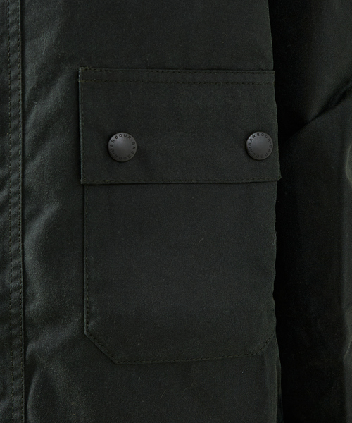 Barbour(バブアー)の「【Barbour / バブアー】SOLWAY / ソルウェイ ワックスジャケット オーバーサイズフィット/ユニセックス(ブルゾン・メンズ・セージグリーン/ブラック・38/40)」の12枚目の写真