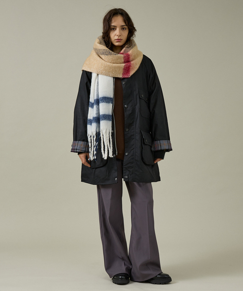 Barbour(バブアー)の「【Barbour / バブアー】SOLWAY / ソルウェイ ワックスジャケット オーバーサイズフィット/ユニセックス(ブルゾン・メンズ・セージグリーン/ブラック・38/40)」の19枚目の写真