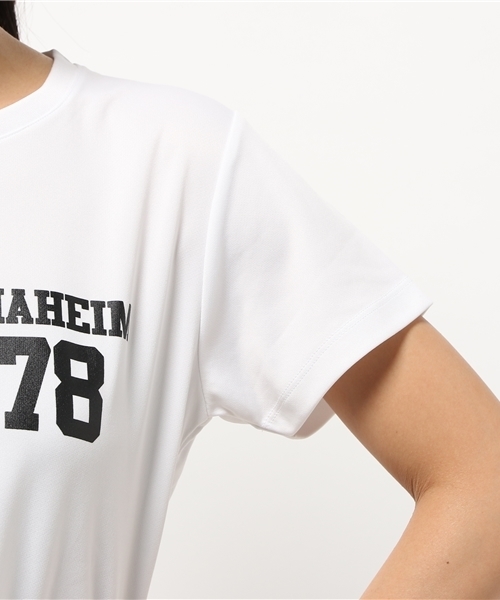 CRYSTAL BALL(クリスタルボール)の「78 Print TS W(Tシャツ/カットソー・レディース・ブルー/ブラック/ホワイト・LARGE)」の11枚目の写真