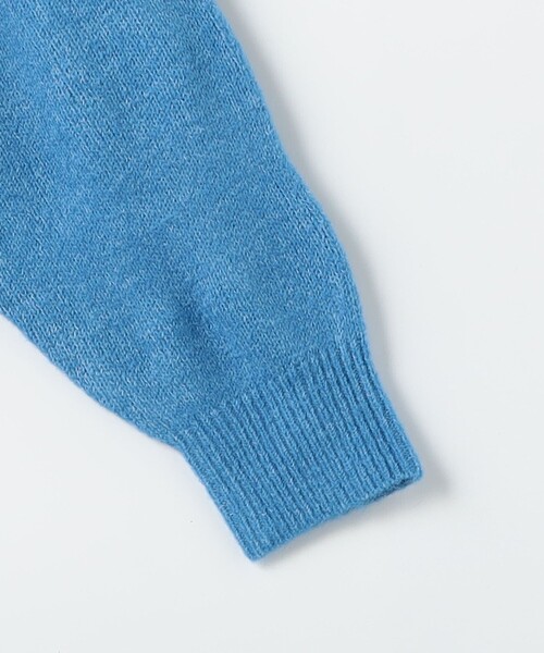 fredy couleur（フレディクルール）の「ヤクライククルーネックショート丈プルオーバーニット（ニット/セーター・レディース・チャコールグレー/ライトグレー/ブルー/ピンク/ネイビー・38）」の22枚目の写真