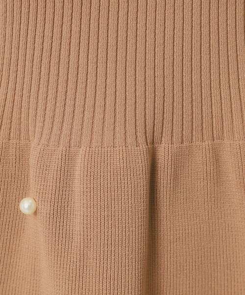 ITS'DEMO（イッツデモ）の「【手洗い可】ペプラムニット（ニット/セーター・レディース・ブラック/アイボリー/ブラウン系・00）」の15枚目の写真