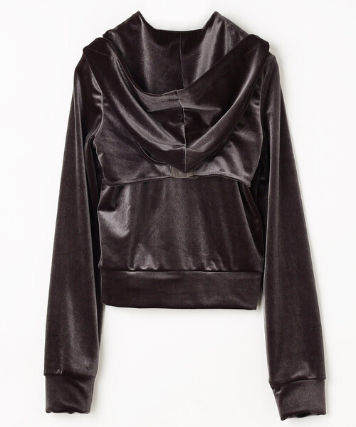 セール】BASICKS/ベイシックス Micro Bra Velour Hoodie / S4.5-0404W