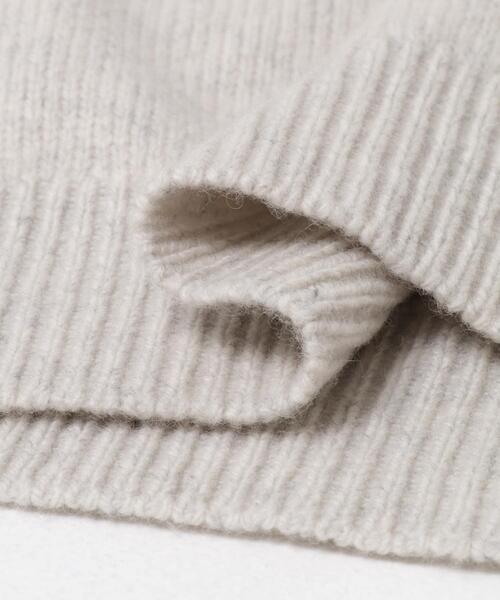 URBAN RESEARCH DOORS（アーバンリサーチドアーズ）の「ハミルトンウールクルーネックニット（ニット/セーター・メンズ・ブラウン/オフホワイト/ブラック/グリーン・MEDIUM/X-LARGE/LARGE）」の14枚目の写真