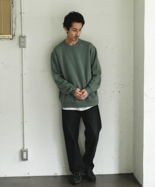 ハミルトンウールクルーネックニット（ニット/セーター）｜URBAN