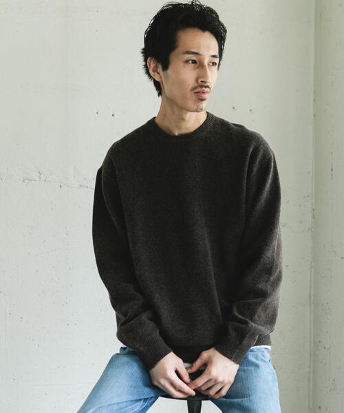 セール】ハミルトンウールクルーネックニット（ニット/セーター