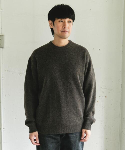 【美品】24AWハミルトンウールクルーネックニット ハミルトンウールクルーネックニット（ニット/セーター）｜URBAN