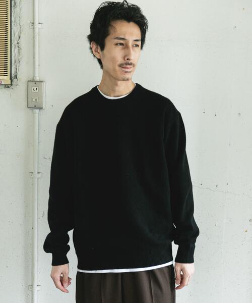 ハミルトンウールクルーネックニット（ニット/セーター）｜URBAN
