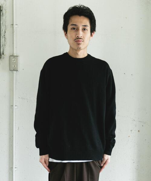 ハミルトンウールクルーネックニット（ニット/セーター）｜URBAN