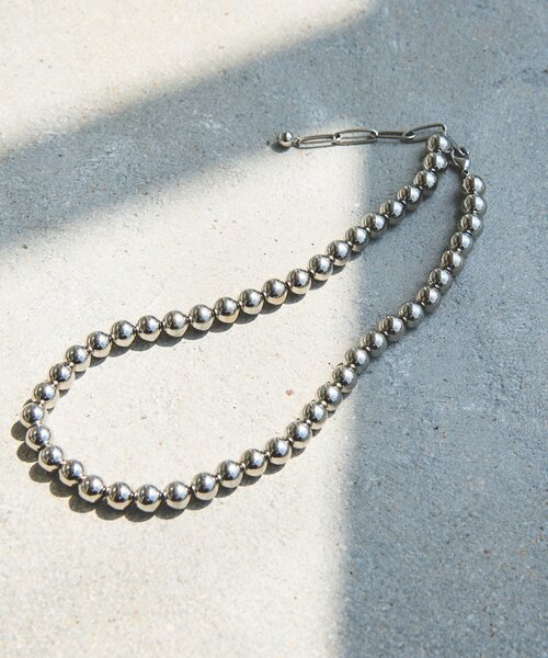 La boutique BonBon（ラブティックボンボン）の「メタルボールショートネックレス（ネックレス・レディース・ゴールド/シルバー・FREE）」の21枚目の写真