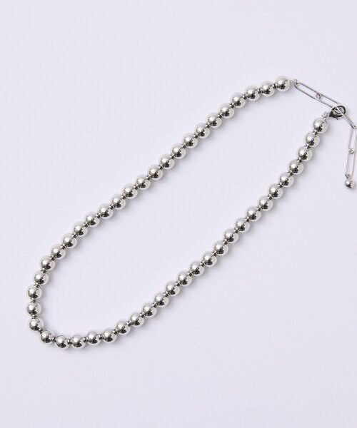 La boutique BonBon（ラブティックボンボン）の「メタルボールショートネックレス（ネックレス・レディース・ゴールド/シルバー・FREE）」の22枚目の写真