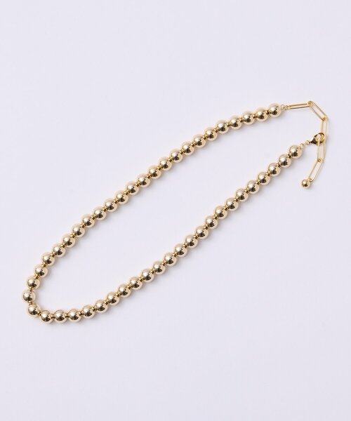 La boutique BonBon（ラブティックボンボン）の「メタルボールショートネックレス（ネックレス・レディース・ゴールド/シルバー・FREE）」の12枚目の写真