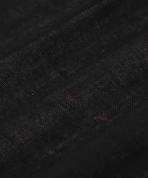 KMRii（ケムリ）の「KMRii/ケムリ/Shadow Vine Square Stole（ストール/ショール・レディース・ブラック/レッド・F）」の9枚目の写真