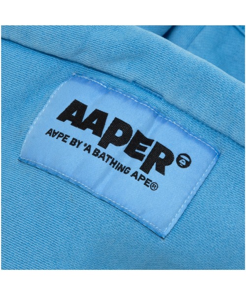 AAPE BY A BATHING APE（エーエイプバイアベイシングエイプ）の「AAPER "UNIVERSE AAPER" PULLOVER HOODIE（パーカー・メンズ・ライトブラック/ライトピンク/ライトブルー・LARGE/SMALL/X-SMALL/MEDIUM/X-LARGE/XX-LARGE）」の9枚目の写真