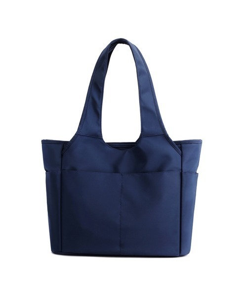 BACKYARD FAMILY(バックヤードファミリー)の「トートバッグ 軽量 撥水 大容量 totebag01(トートバッグ・レディース・ネイビー/パープル/マジェンタ/ブラック・FREE)」の1枚目の写真
