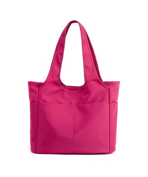 BACKYARD FAMILY(バックヤードファミリー)の「トートバッグ 軽量 撥水 大容量 totebag01(トートバッグ・レディース・ネイビー/パープル/マジェンタ/ブラック・FREE)」の4枚目の写真