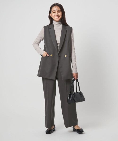 Greed グリード テーラード ジレ ウォッシャブル（ベスト）｜green