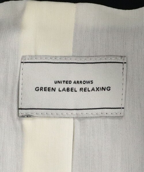 green label relaxing（グリーンレーベルリラクシング）の「Greed グリード テーラード ジレ ウォッシャブル（ベスト・レディース・ネイビー/グレー・38/36）」の17枚目の写真