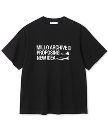Millo Archive（ミロ アーカイブ）の「New Idea T-Shirts [Black]（Tシャツ/カットソー・メンズ）」