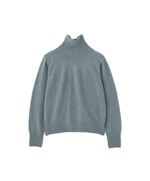 【MARGARETHOWELL】25AW 5785263207 TWISTED CASHMERE WOOL KNITWEAR タートルネック長袖ニットセーター MARGARET HOWELL（マーガレットハウエル）の「TWISTED CASHMERE WOOL