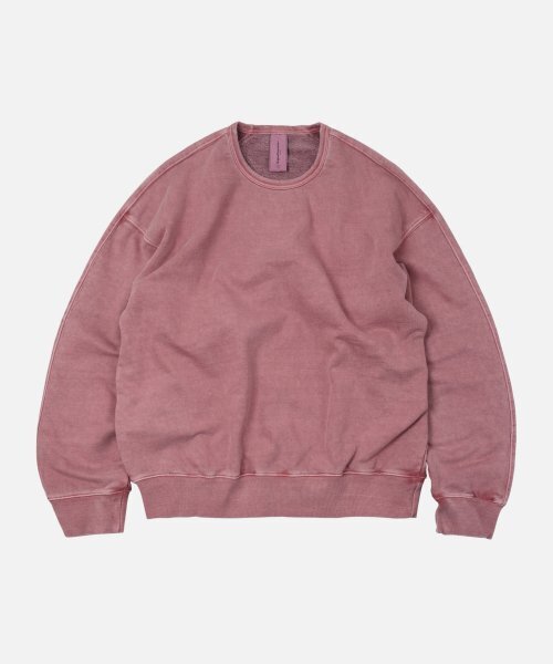 FRIZMWORKS(フリズムワークス)の「OG PIGMENT DYEING SWEATSHIRT 003 _ PINK(スウェット・メンズ・その他・MEDIUM/LARGE/X-LARGE/SMALL)」の1枚目の写真