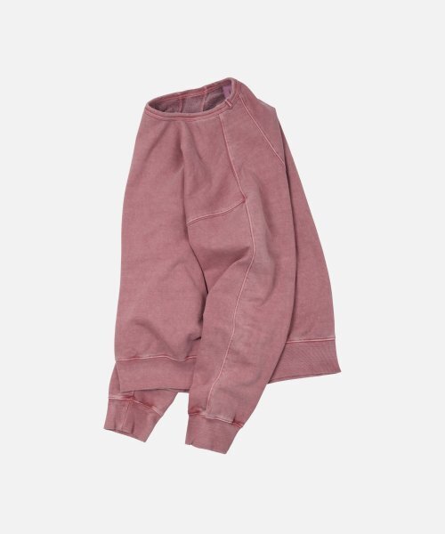 FRIZMWORKS(フリズムワークス)の「OG PIGMENT DYEING SWEATSHIRT 003 _ PINK(スウェット・メンズ・その他・MEDIUM/LARGE/X-LARGE/SMALL)」の2枚目の写真
