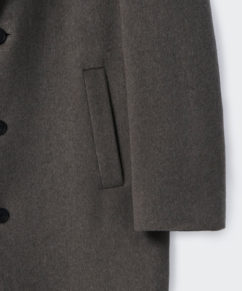 MUSINSA STANDARD（ムシンサスタンダード）の「カシミアブレンド特大シングルコート[Toff]（チェスターコート・メンズ・その他・MEDIUM/LARGE/X-LARGE/XX-LARGE）」の5枚目の写真