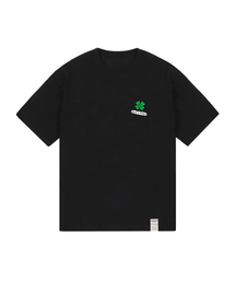[ユニセックス]クローバーボード半袖Tシャツ_ブラック