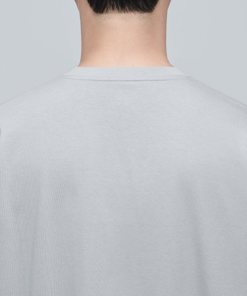 MUSINSA STANDARD（ムシンサスタンダード）の「エクストラオーバーサイズクルーネックTシャツ[ライトグレー]（Tシャツ/カットソー・メンズ・その他・SMALL）」の5枚目の写真