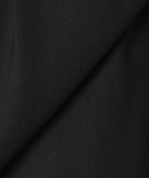 CITYSHOP（シティーショップ）の「VOLUME TUCK パンツ（スラックス・レディース・ブラック/グレー・38/36）」の7枚目の写真