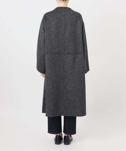 追加》S120ブレンドリバーシブルコート（ノーカラーコート）｜B.C