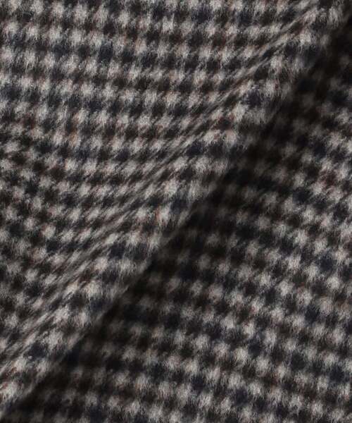 B.C STOCK（ベーセーストック）の「《追加》S120ブレンドリバーシブルコート（ノーカラーコート・レディース・グレー/チョコ/ネイビー/ブラック/チャコールグレー/ブラウン・SMALL/MEDIUM）」の20枚目の写真