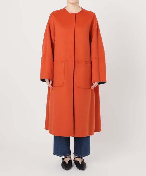 追加》S120ブレンドリバーシブルコート（ノーカラーコート）｜B.C