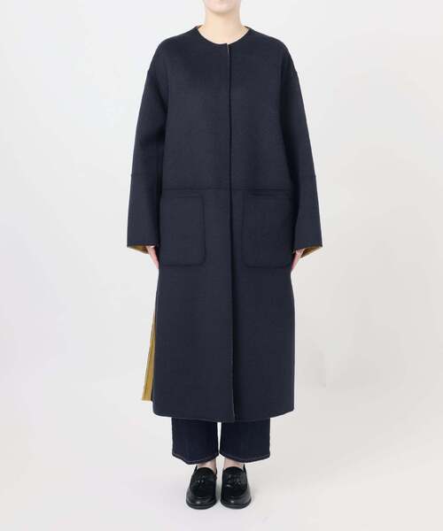 追加》S120ブレンドリバーシブルコート（ノーカラーコート）｜B.C