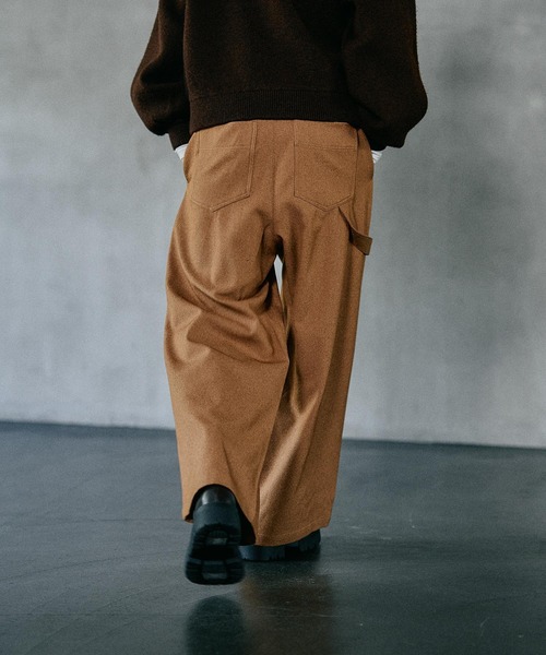 LEPSIM（レプシィム）の「ウールライクペインターパンツ　581673（その他パンツ・レディース・ブラウン/チャコールグレー・FREE）」の12枚目の写真