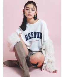 FRAY I.D | 【Reebok× FRAY I.D】ボリュームスリーブスウェットプルオーバー(スウェット)