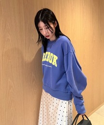 FRAY I.D | 【Reebok× FRAY I.D】ボリュームスリーブスウェットプルオーバー(スウェット)