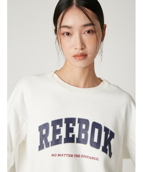 FRAY I.D（フレイアイディー）の「【Reebok× FRAY I.D】ボリュームスリーブスウェットプルオーバー（スウェット・レディース・ブルー/ホワイト/ピンク・F）」の20枚目の写真