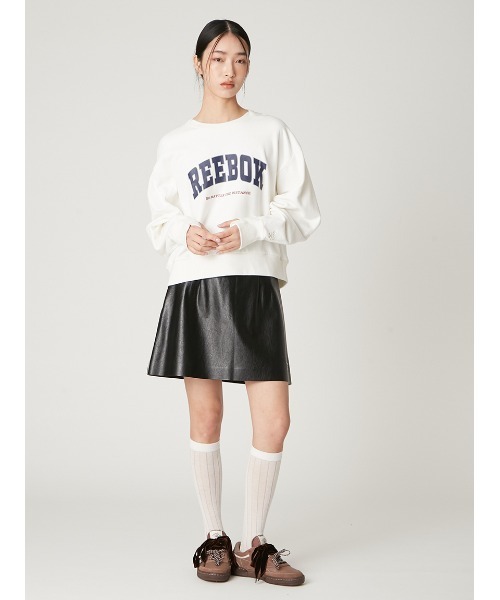 FRAY I.D（フレイアイディー）の「【Reebok× FRAY I.D】ボリュームスリーブスウェットプルオーバー（スウェット・レディース・ブルー/ホワイト/ピンク・F）」の10枚目の写真