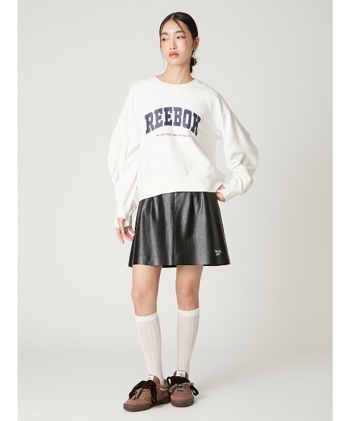 FRAY I.D（フレイアイディー）の「【Reebok× FRAY I.D】ボリュームスリーブスウェットプルオーバー（スウェット・レディース・ブルー/ホワイト/ピンク・F）」の11枚目の写真