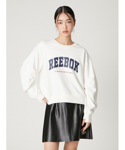 FRAY I.D（フレイアイディー）の「【Reebok× FRAY I.D】ボリュームスリーブスウェットプルオーバー（スウェット・レディース・ブルー/ホワイト/ピンク・F）」の15枚目の写真