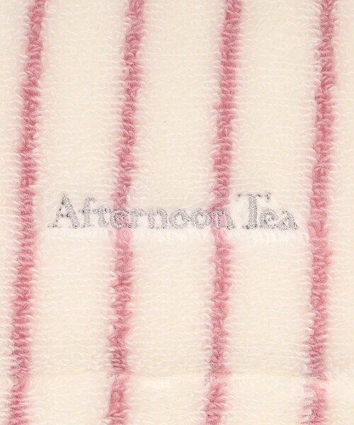 Afternoon Tea(アフタヌーンティー)の「ストライププレミアムクリーミーフェイスタオル/Afternoon Tea PREMIUM(タオル・レディース・ピンク/ネイビー・ONE SIZE)」の6枚目の写真
