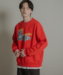 SENSE OF PLACE by URBAN RESEARCH | Dog graphic crew-neck Sweat(スウェット)
