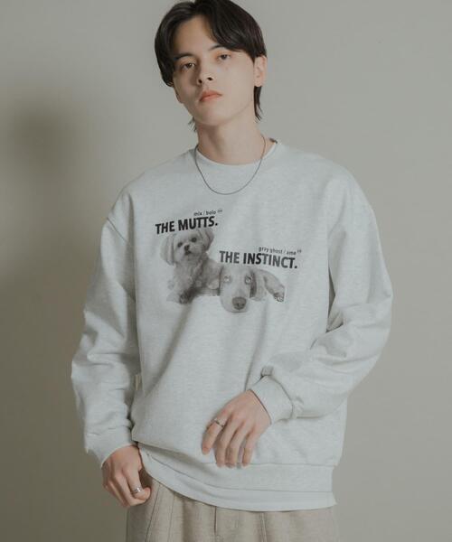 Dog graphic crew-neck Sweat（スウェット）｜SENSE OF PLACE by URBAN