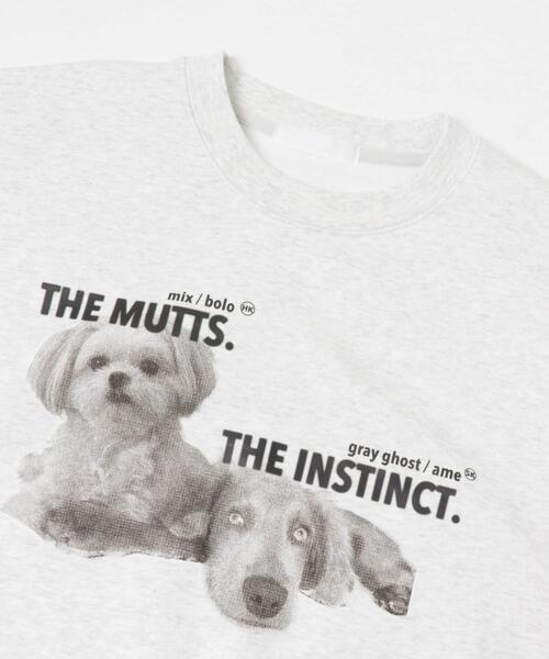 SENSE OF PLACE by URBAN RESEARCH（センスオブプレイスバイアーバンリサーチ）の「Dog graphic crew-neck Sweat（スウェット・メンズ・レッド/オートミール/ブラック・MEDIUM/LARGE）」の5枚目の写真