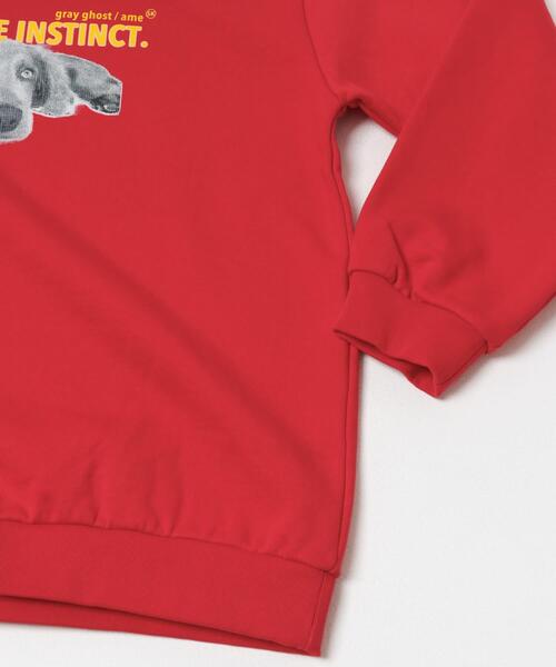 SENSE OF PLACE by URBAN RESEARCH（センスオブプレイスバイアーバンリサーチ）の「Dog graphic crew-neck Sweat（スウェット・メンズ・レッド/オートミール/ブラック・MEDIUM/LARGE）」の14枚目の写真